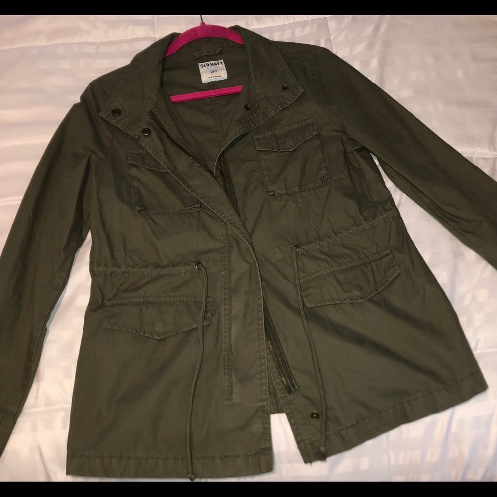 Old Navy military jacket- olive green